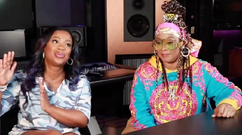 Da Brat recently sat down with Kandi Burruss, for an exclusive interview. The two used to be label-mates, signed to So So Def, in the 1990s. Since then, Da Brat has had this huge coming out, when @darealbbjudy revealed they were in a relationship, so Kandi spoke on this, when she sat down with Da Brat, who spoke on her history dating men, shocking the internet, when she revealed she used to "play with" Allen Iverson's package every morning, when they dated.