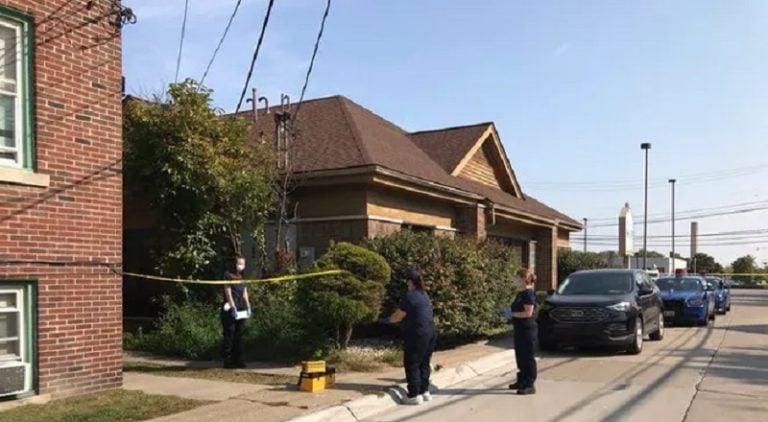 Dearborn, Michigan police officer, a fifteen year veteran, shot and killed a man who was repeatedly stabbing his girlfriend. The police officer did what he had to do to save the woman's life, she is 39-years-old. Meanwhile, the man, aged 43, was shot repeatedly, and died on the scene.