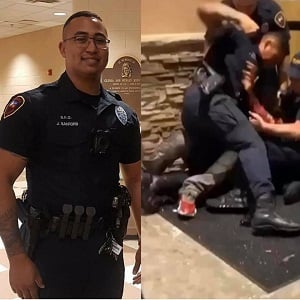 Jeromy Sanford has gone viral on Facebook, but not for good reasons. The Lafayette, Louisiana police officer was caught on camera beating a sixteen-year-old black teenager. On Facebook, people have identified him for beating the child, and calling on Lafayette's mayor to fire him, also exposing him as a school resource officer at Lafayette Middle School.