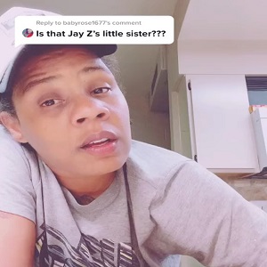 On Instagram, a woman is receiving a lot of attention, right now. Many have pointed out that she looks a lot like Jay-Z. Jokingly, people have asked if she is Jay-Z's sister.