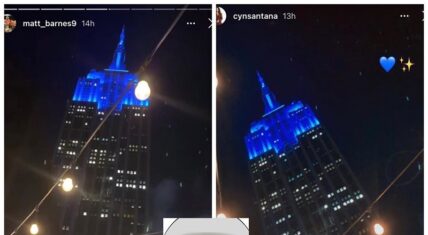 Matt Barnes has kept his personal life out of the spotlight, for some time. A few years ago, he had a high profile breakup, but since the beginning of 2020, he's been rumored to be dating Cyn Santana, Joe Budden's ex. While he's downplayed the rumors, Matt and Cyn both shared the same Empire State Building view, on their IG Story, within an hour of each other.