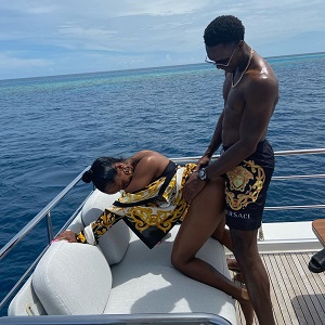 Rajon Rondo won his second NBA championship, earlier this month, with the Lakers. After the title, the Lakers returned to Los Angeles, for their championship celebration. Now, his girlfriend, Latoia Fitzgerald, have gone on a vacation, where they are steaming it up.