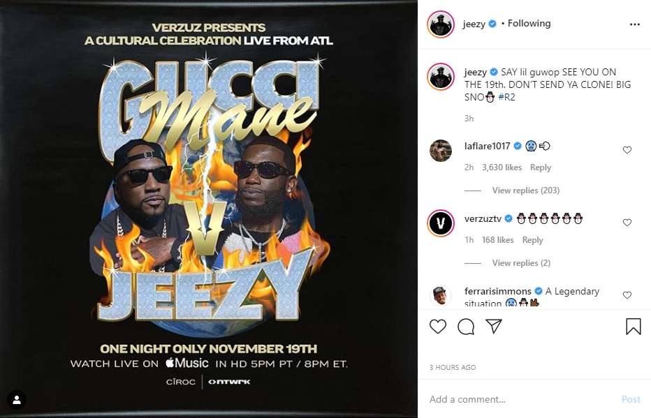 Jeezy Gucci Mane Verzuz clone