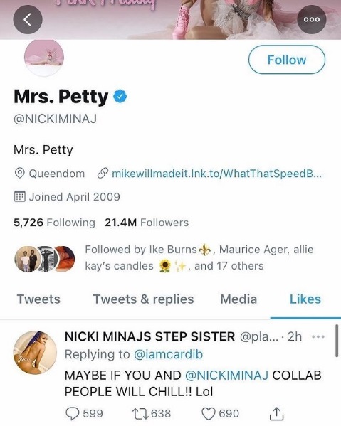 Nicki Minaj Cardi B collaborate