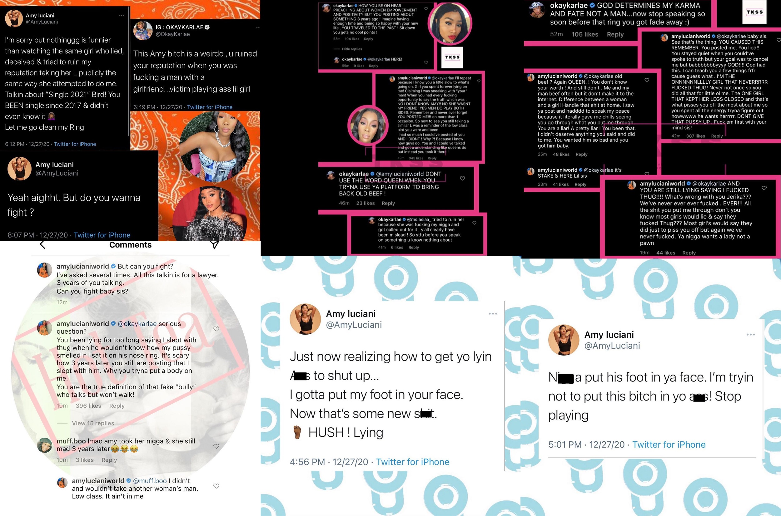 Amy Luciani Jerrika Karlae beef Young Thug
