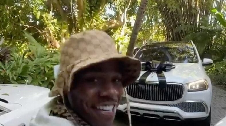 DaBaby Maybach truck 29th birthday