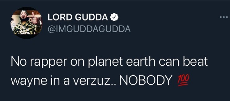 Gudda Gudda Lil Wayne Verzuz