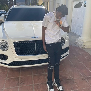 Lil Tjay gun marijuana possession arrested
