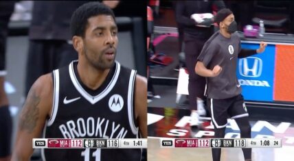Big 3 Nets beat Miami Heat
