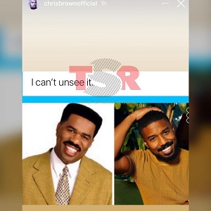 Chris Brown Steve Harvey Michael B. Jordan