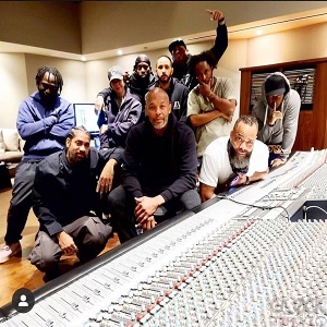 Dr. Dre back in the studio