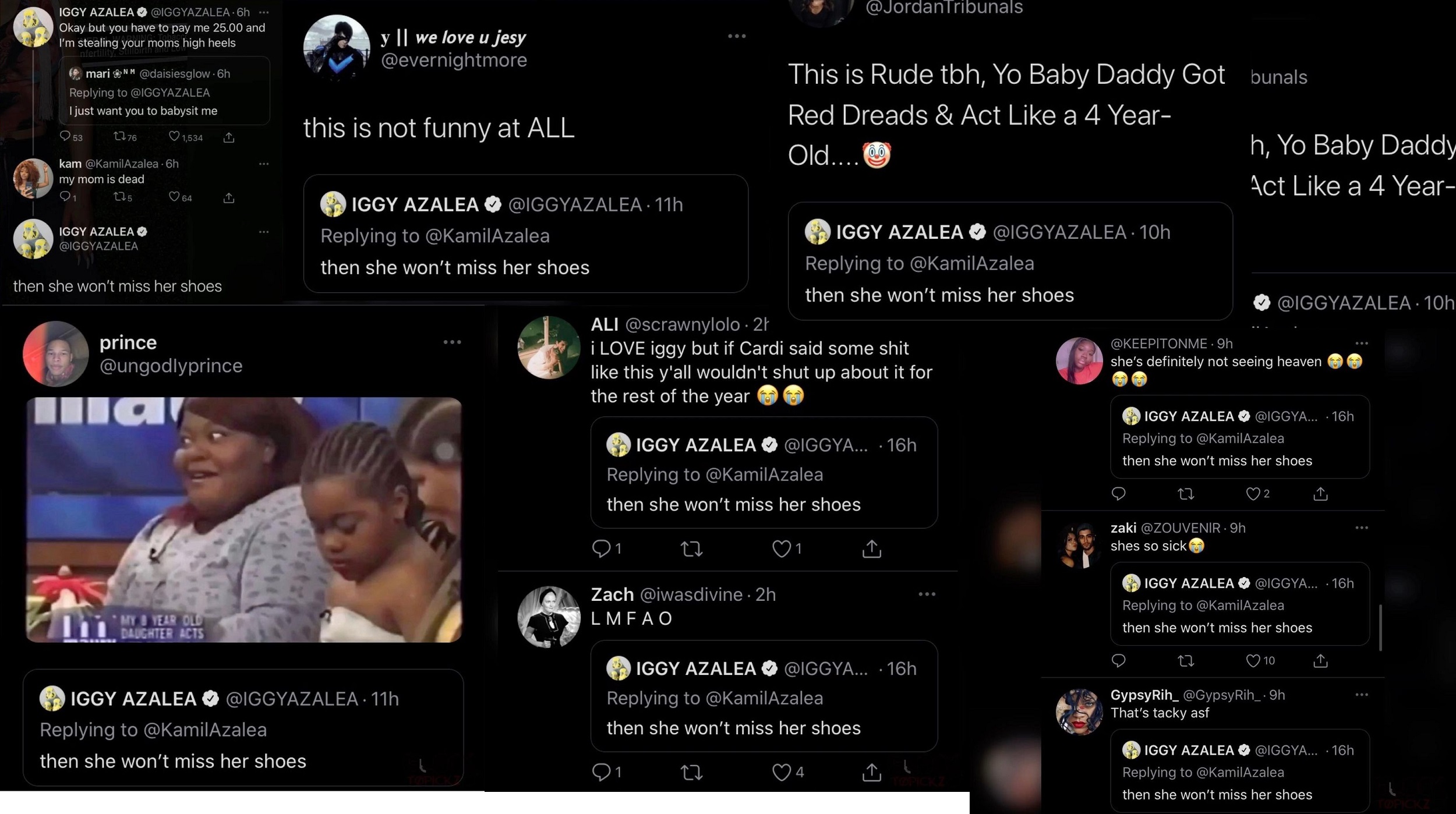 Iggy Azalea makes fun of fan's dead mom