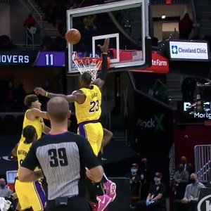 LeBron James Collin Sexton 46