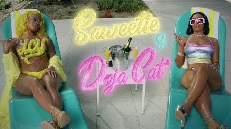 Saweetie Doja Cat Best Friend video 1 million YouTube views one day