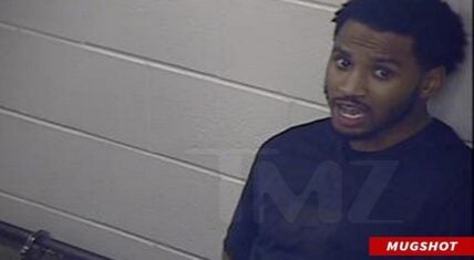 Trey Songz AFC Championship Game mugshot