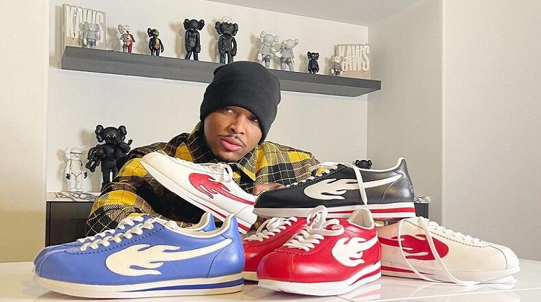 YG sneakers 4Hunnid The Flame