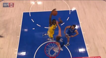 Draymond Green dunks on Luka Doncic