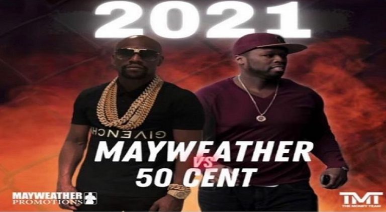 Floyd Mayweather 50 Cent exhibition boxing match