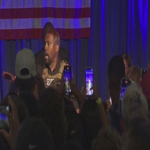 Kanye West 12 million presidential campaign