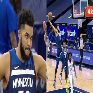 Karl-Anthony Towns returns Timberwolves Clippers Twitter
