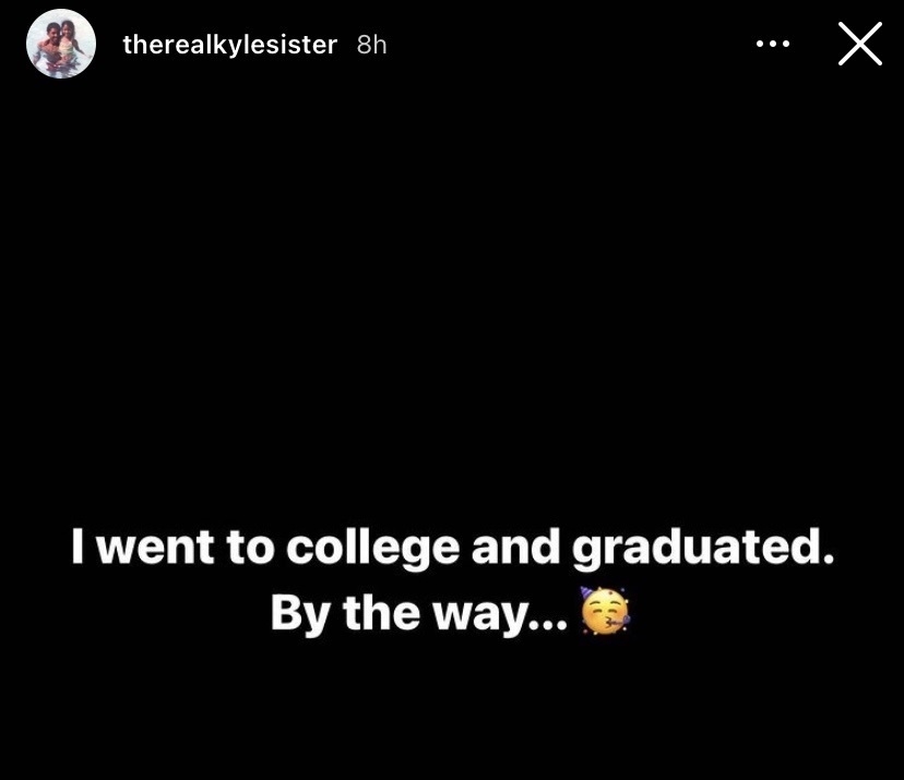 Ari graduated college