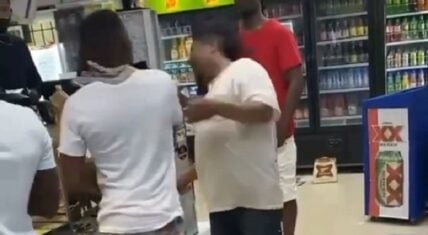 Boosie slaps man at DaBaby video shoot