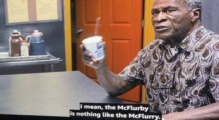 Cleo McDowell John Amos McFlurby McFlurry McDowell's McDonald's