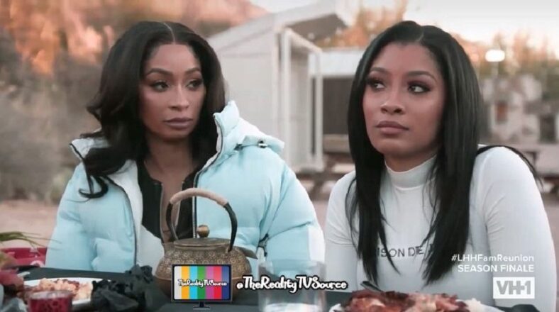 Jasmine Karlie Redd daughter mother spend time together LHHATL LHHFamReunion