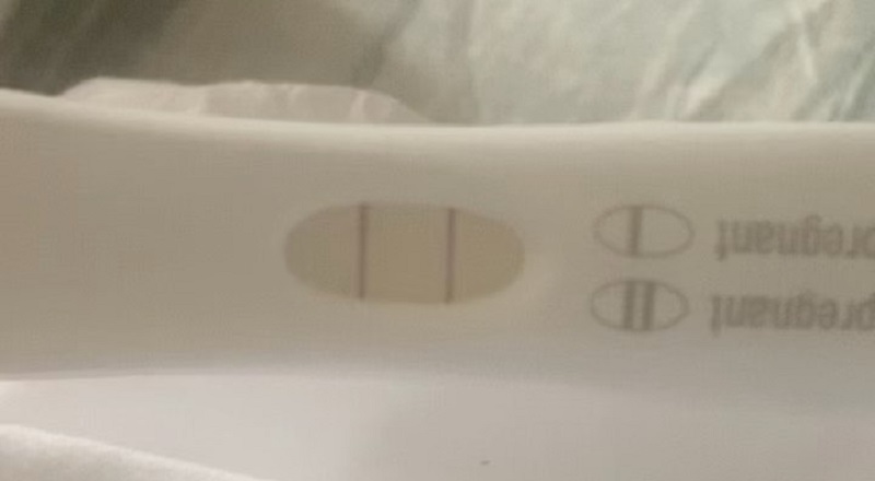 Jhonni Blaze Pregnancy Test on Instagram