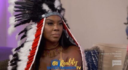 Kenya Moore Indian Native American LaToya RHOA