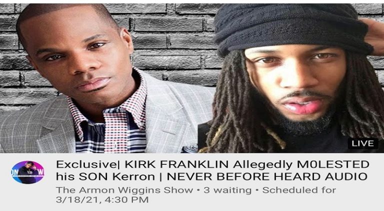 Kirk Franklin accused of molesting estranged son Kerrion Franklin