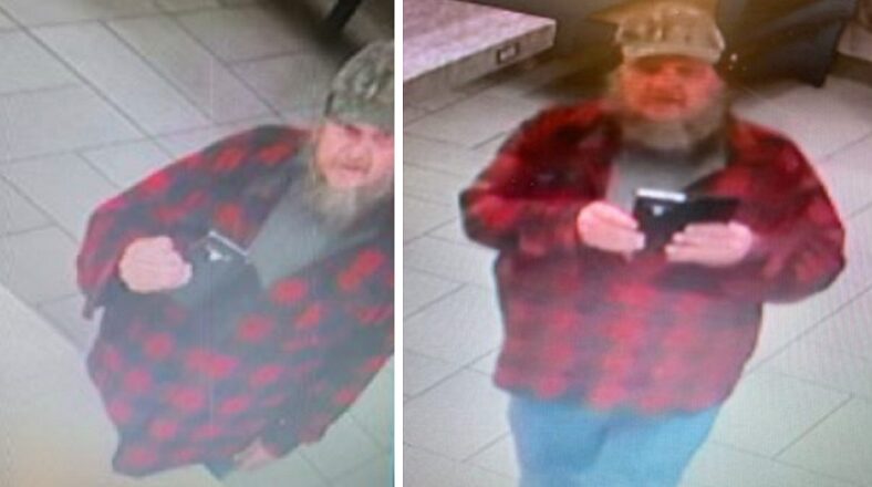 Man stabs Jack in the Box manager three times mask on