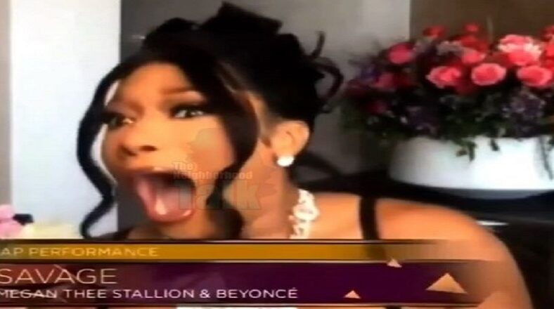 Megan Thee Stallion Grammys acceptance speech Savage cries
