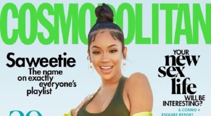 Saweetie Cosmopolitan April 2021 cover interview