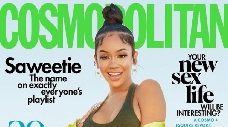 Saweetie Cosmopolitan April 2021 cover interview