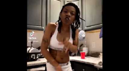 Trina Twitter @rollitupk TikTok Here We Go viral