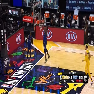 Zion misses alley-oop dunk NBA All-Star Game