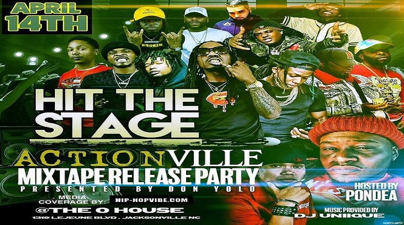 Actionville mixtape release party