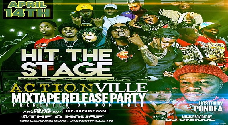 Actionville mixtape release party