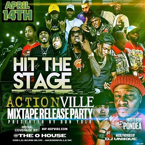 Actionville mixtape release party