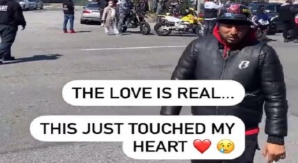 DMX fans Ruff Ryders outside hospital