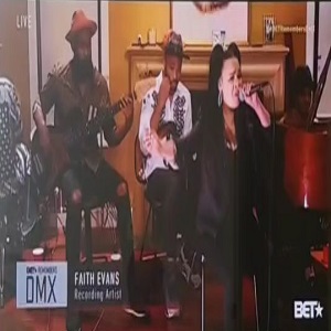 Faith Evans DMX funeral