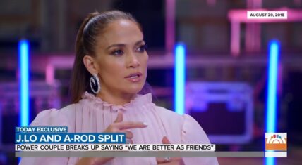 Jennifer Lopez Alex Rodriguez break up