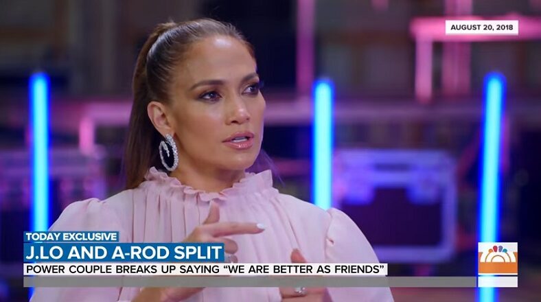 Jennifer Lopez Alex Rodriguez break up