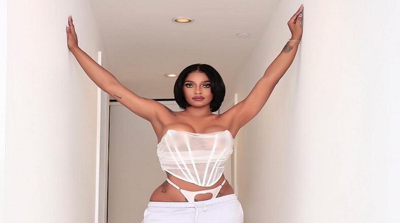 Joseline Hernandez in Hallway