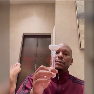 Tyrese shaving girlfriend IG GF