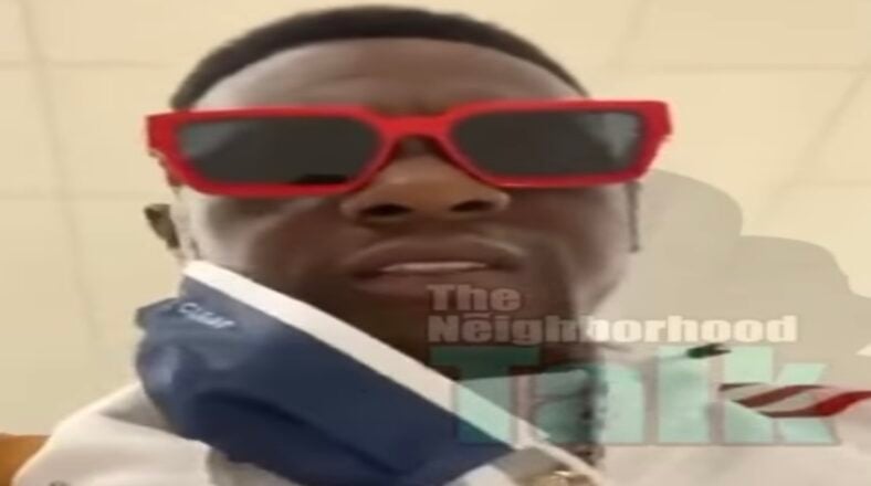 Boozie Badazz Confused with Flavor Flav in Airport