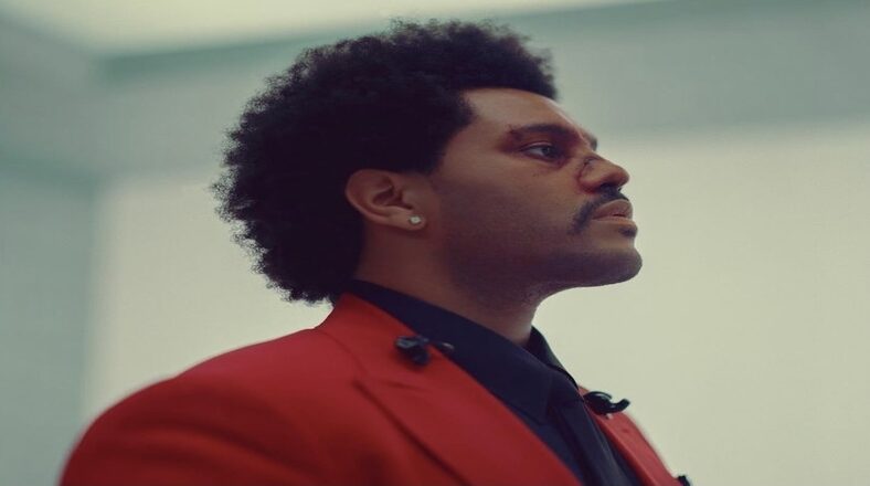 The Weekend in Blinding Lights Video