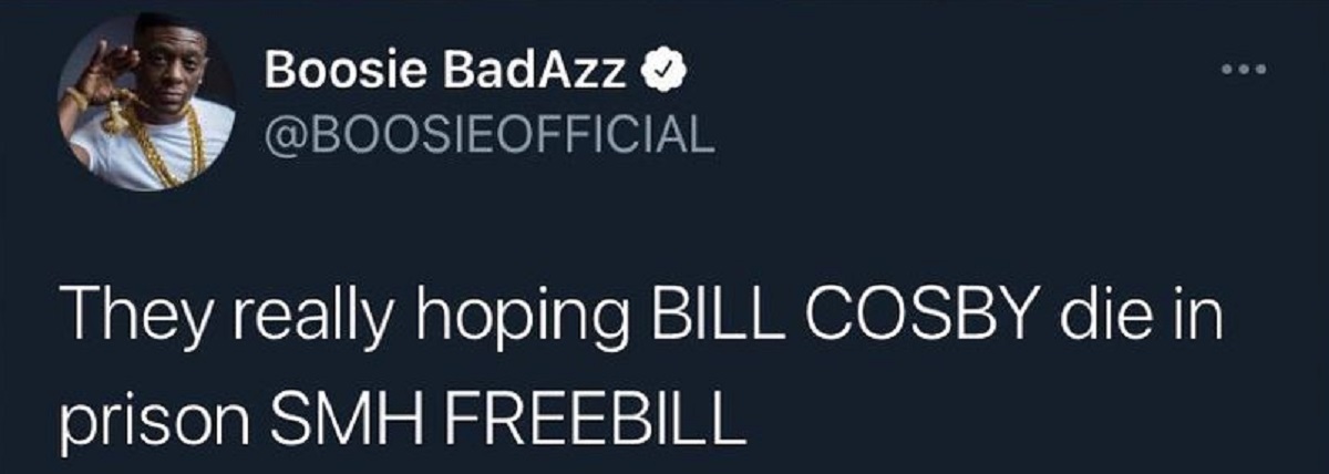 Boosie wants Bill Cosby to die in prison