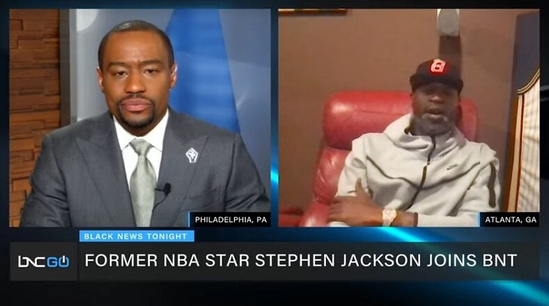 Stephen Jackson Kwame Brown catch u in traffic